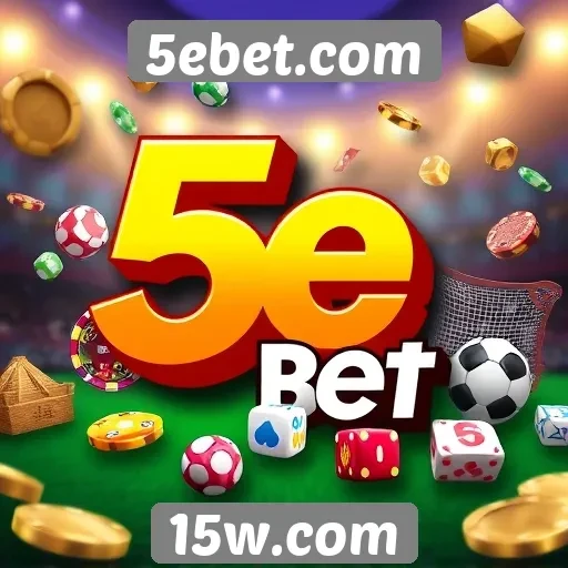 Variedade de jogos oferecidos pelo 5ebet.com